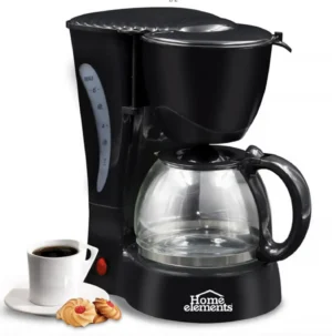 Cafetera Electrica Jarra en vidrio 6 tazas
