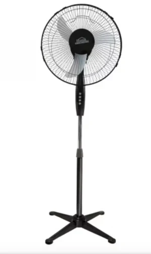 Ventilador Pedestal 16″ – Negro