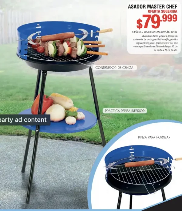 Asador Blass Duprée Hogar