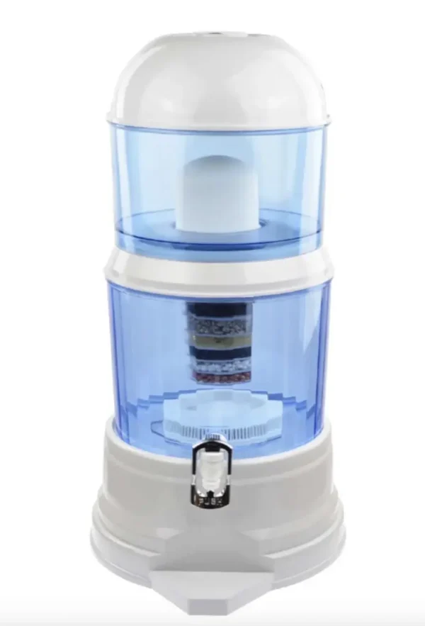 Filtro purificador de agua 14 litros blanco