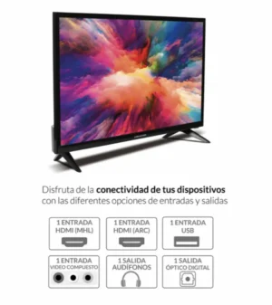 Televisor challenger 24″ led serie dvbt2 | led 24l85 t2 ng