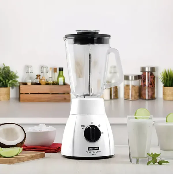 Licuadora Samurai Optimix Plus Color Blanco